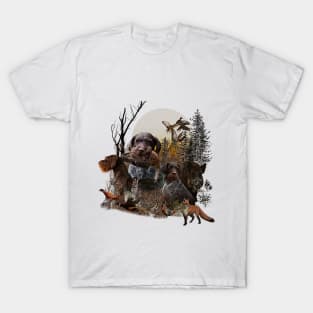 German Wirehaired Pointers T-Shirt